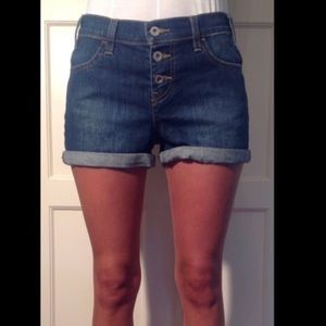 Levi’s vintage high waisted jean shorts U.O.